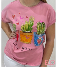 CAMISETA CACTUS